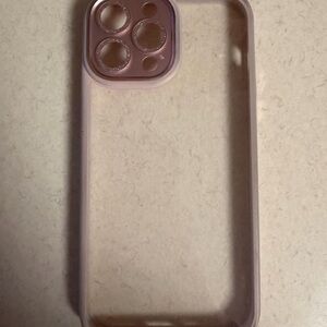 Apple Pink Phone Case with Camera Protection IPhone 13 Pro Max